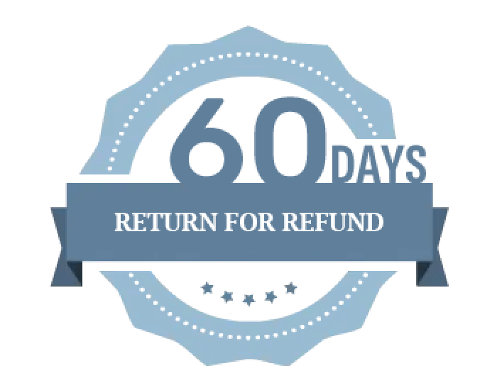 60 days return for refund